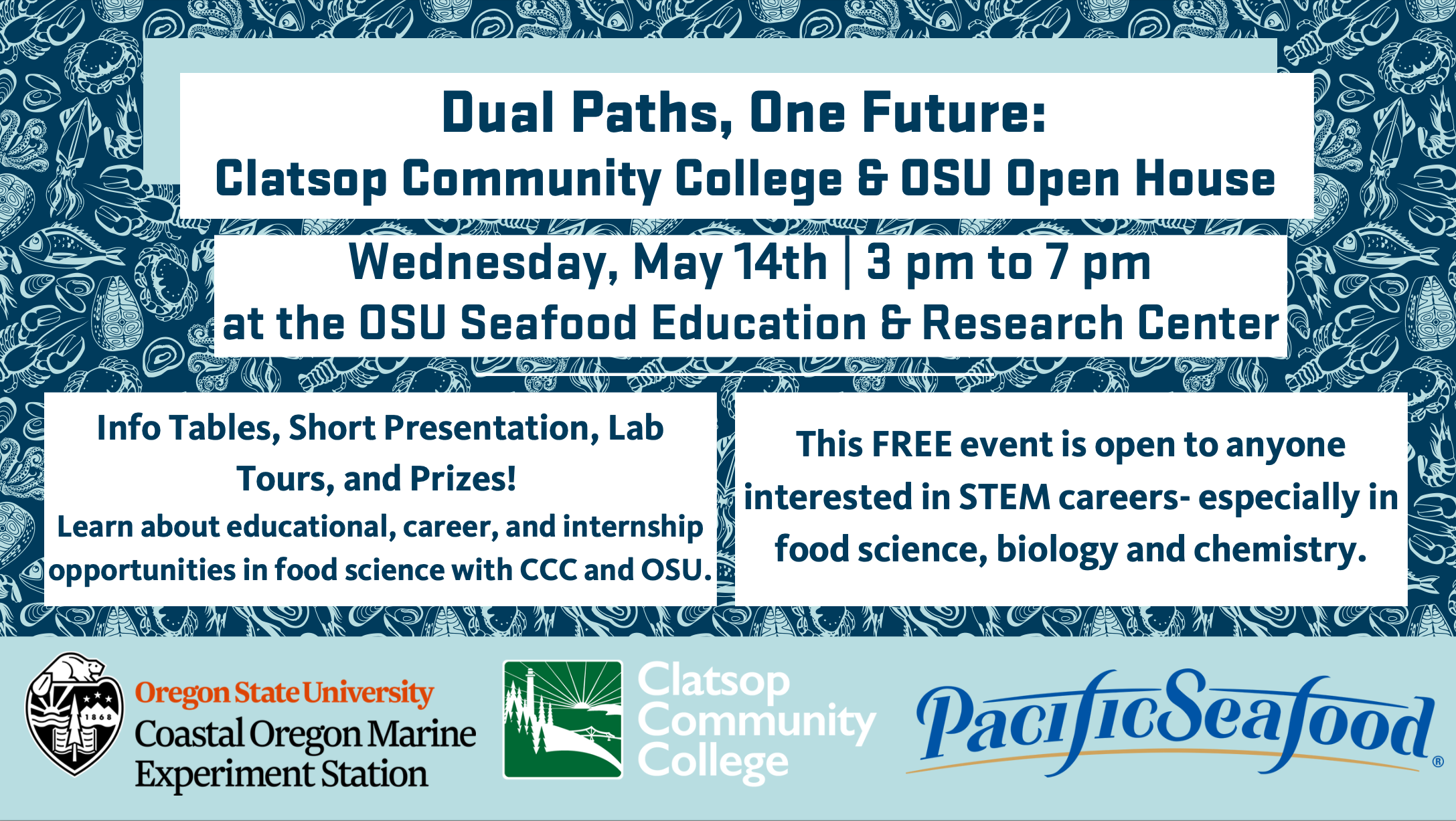 CCC and OSU Team Up to Bring Seafood Education and Career Exploration