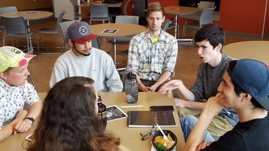 Students gather for Poetry Club