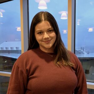 Headshot of Jena Russell, ASG Government Relations Coordinator for 2025