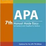 APA 7th Edition Manual Cover