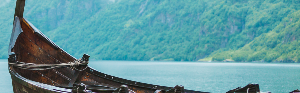 Viking burial ship