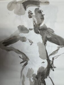 watercolor image demonstrating what the artist will teach at the workshop