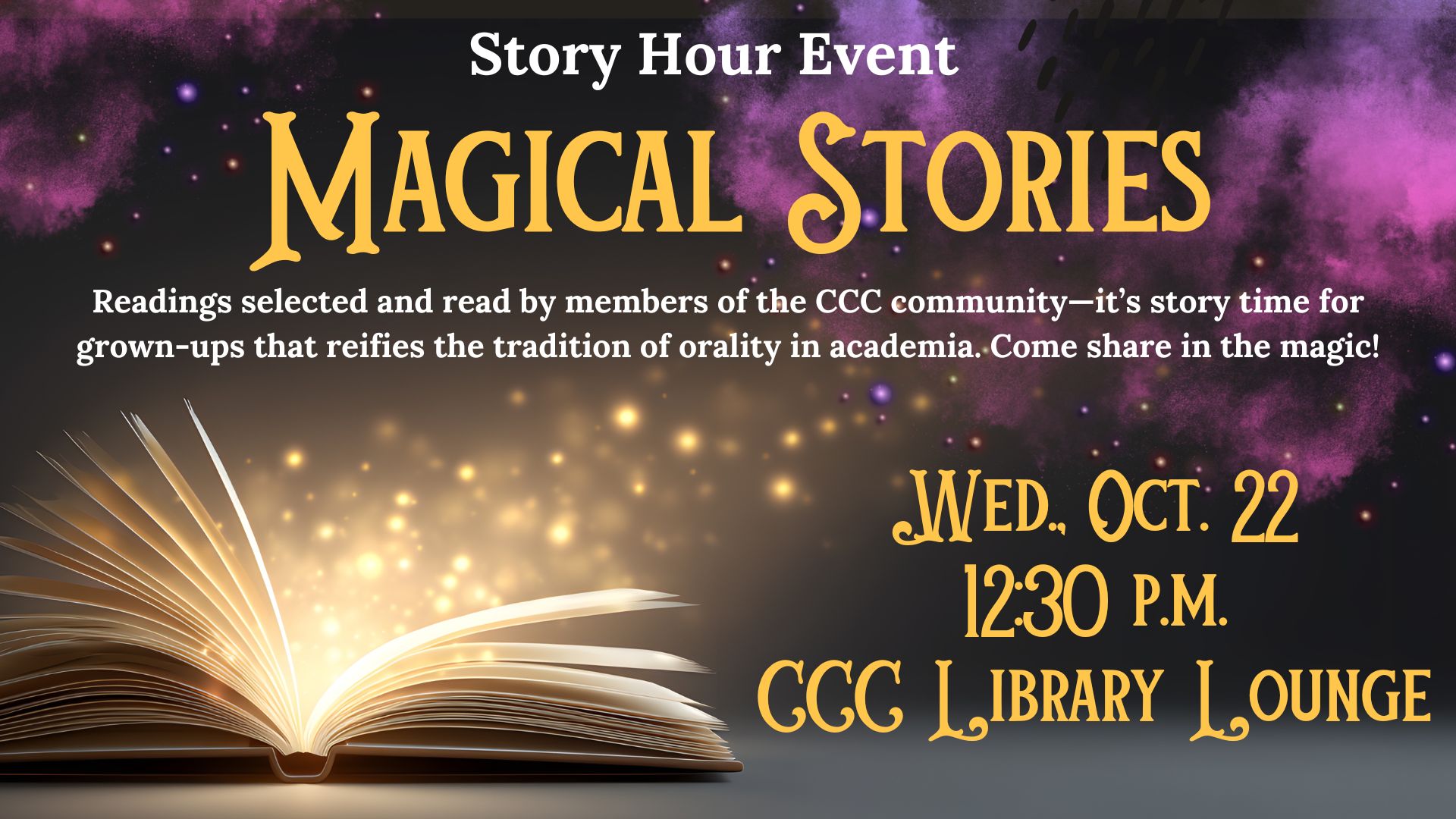 book opening with light coming out of it