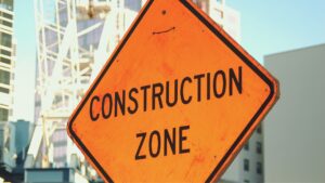 Construction Zone sign